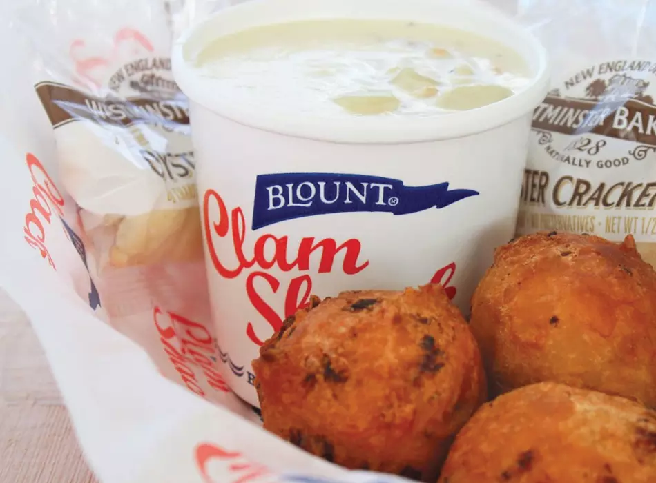 Blount Clam Cakes and Chowder