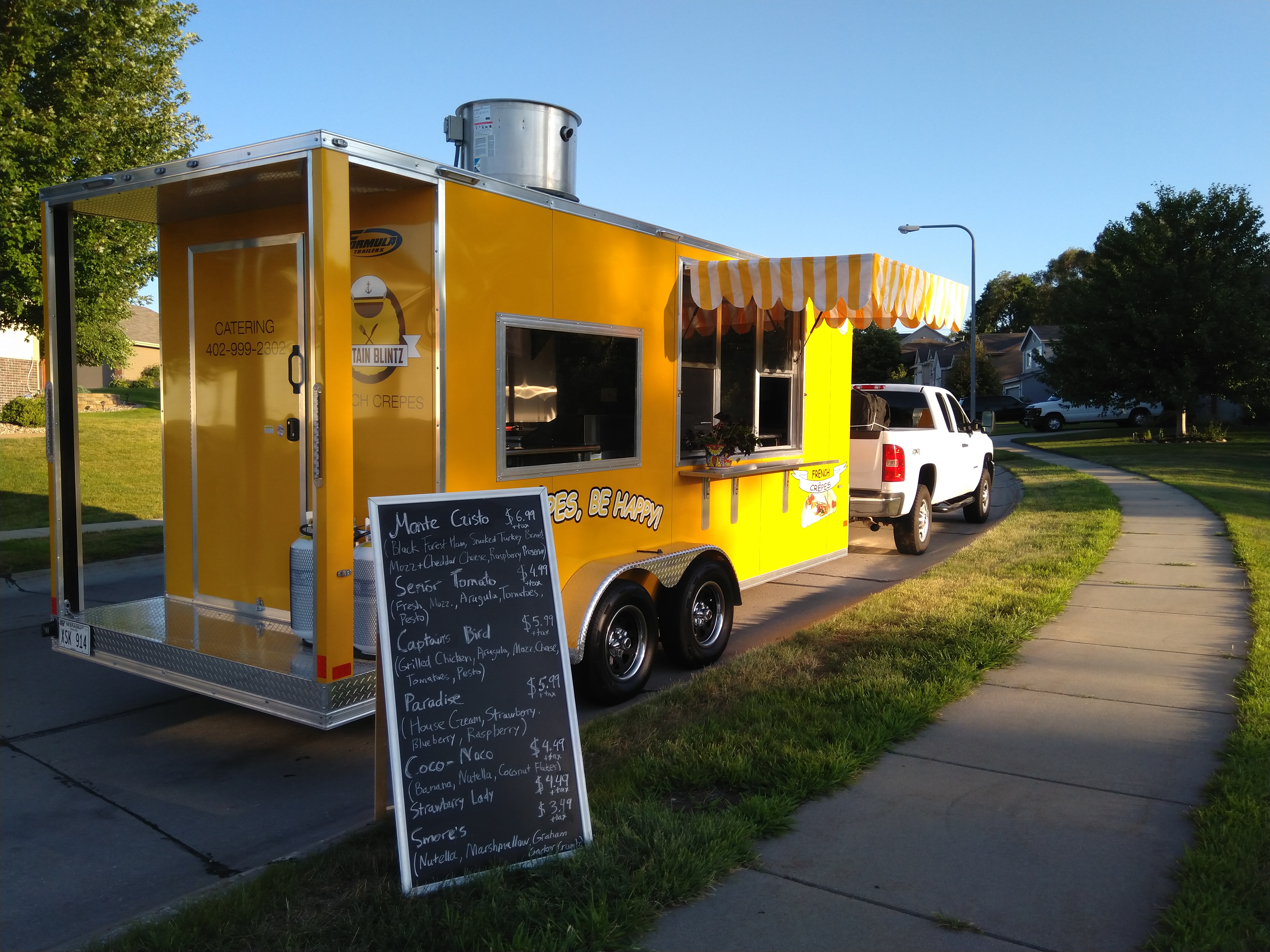 Captain Blintz Llc Food Trucks In Omaha Ne
