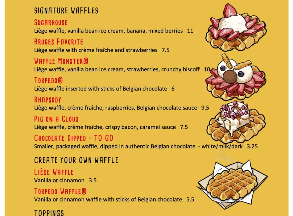 Waffle manu Brugesmobile