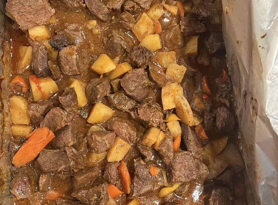 Carne Con papas ( beef and potatoes)