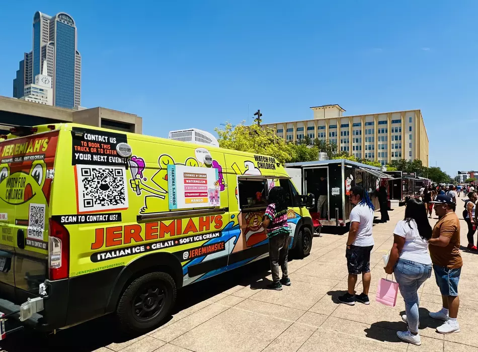 From birthday parties to multi-day festivals, the Jeremiah's Treat truck is always the life of the party!  Named 'Best Dessert' at the 2023 Texas Food Fest.