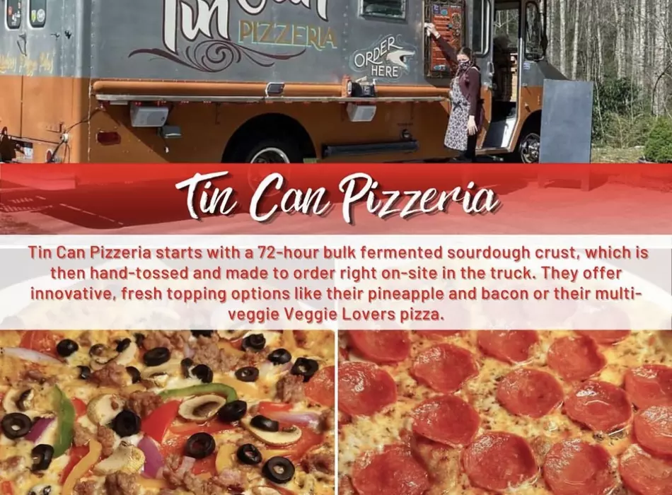 Tin Can Pizzeria Food Trucks In Asheville NC