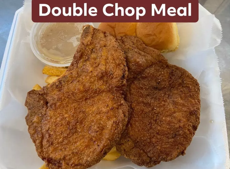 Double pork chop