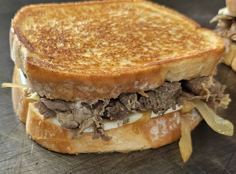 Cheesesteak & Caramelized Onion Melt