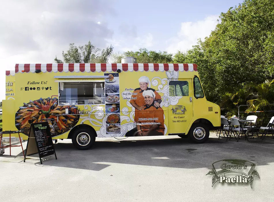 Garcia Paella Food Truck Food Trucks In Hialeah FL