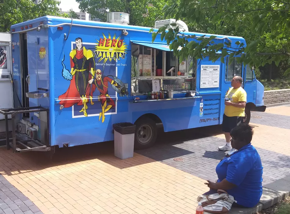 Food Truck Detroit Hero Or Villain Deli Sandwiches