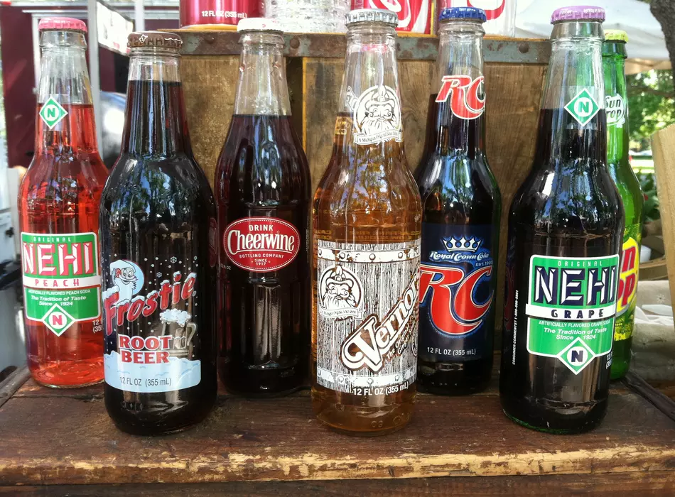 We carry the old time glass bottled sodas