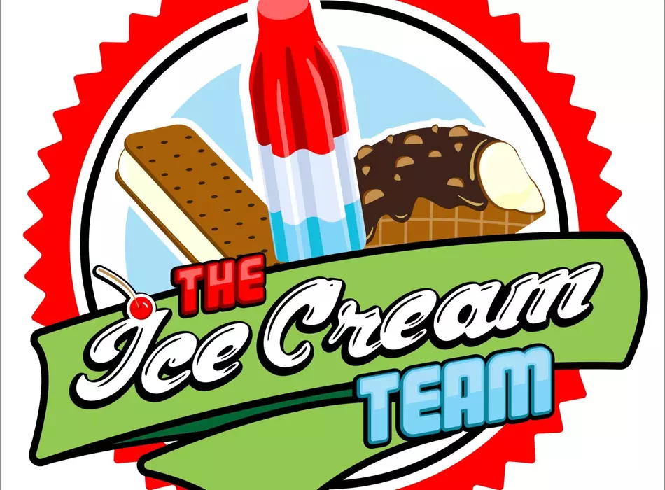 Ice Cream Team Logo