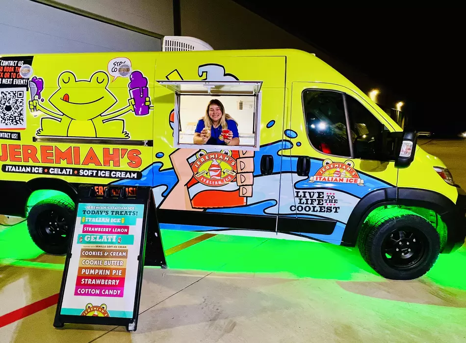 The Jeremiah's Treat Truck was built in McKinney, TX to be compliant with all DFW health codes.
