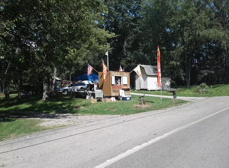 Mobile Snack Shack Catering (Stage 1 left)  Towpath Trail Snack Shack (Stages 2 & 3 2018 right)
