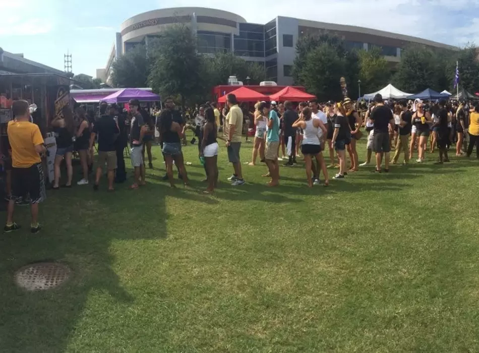 A busy afternoon at the University of Central Florida!
