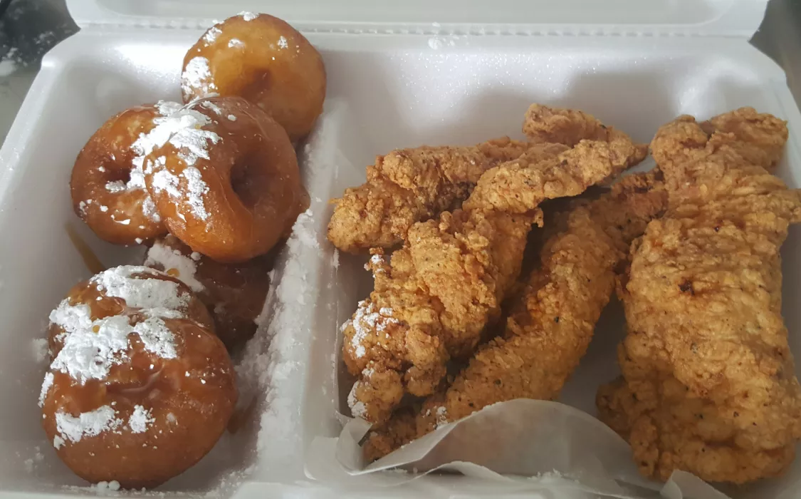 Chicken and Donuts Lunch Special