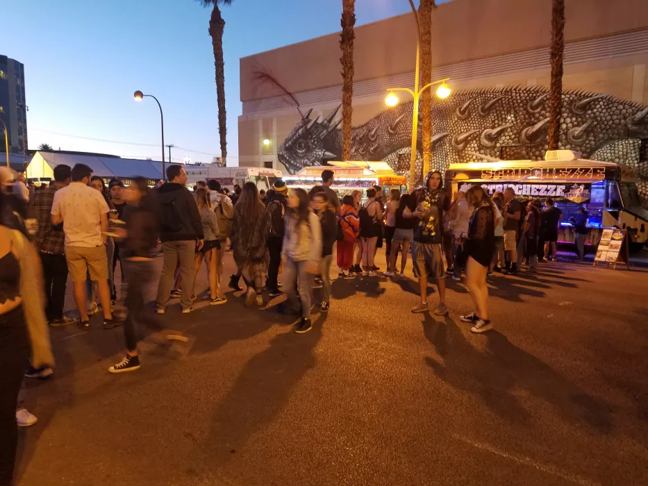 Stripchezze Food Truck at Life is Beautiful