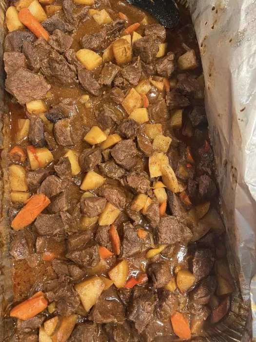 Carne Con papas ( beef and potatoes)