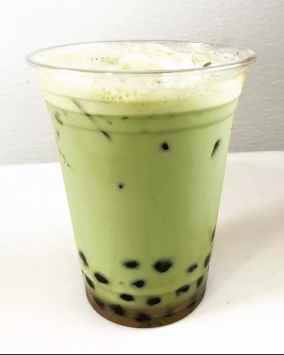 Green Tea Iced Latte
