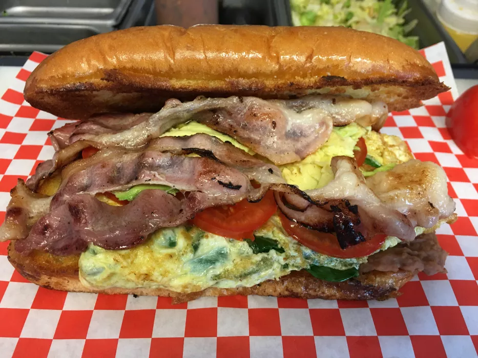 Breakfast Torta (Breakfast Mexican Hot Sandwich)