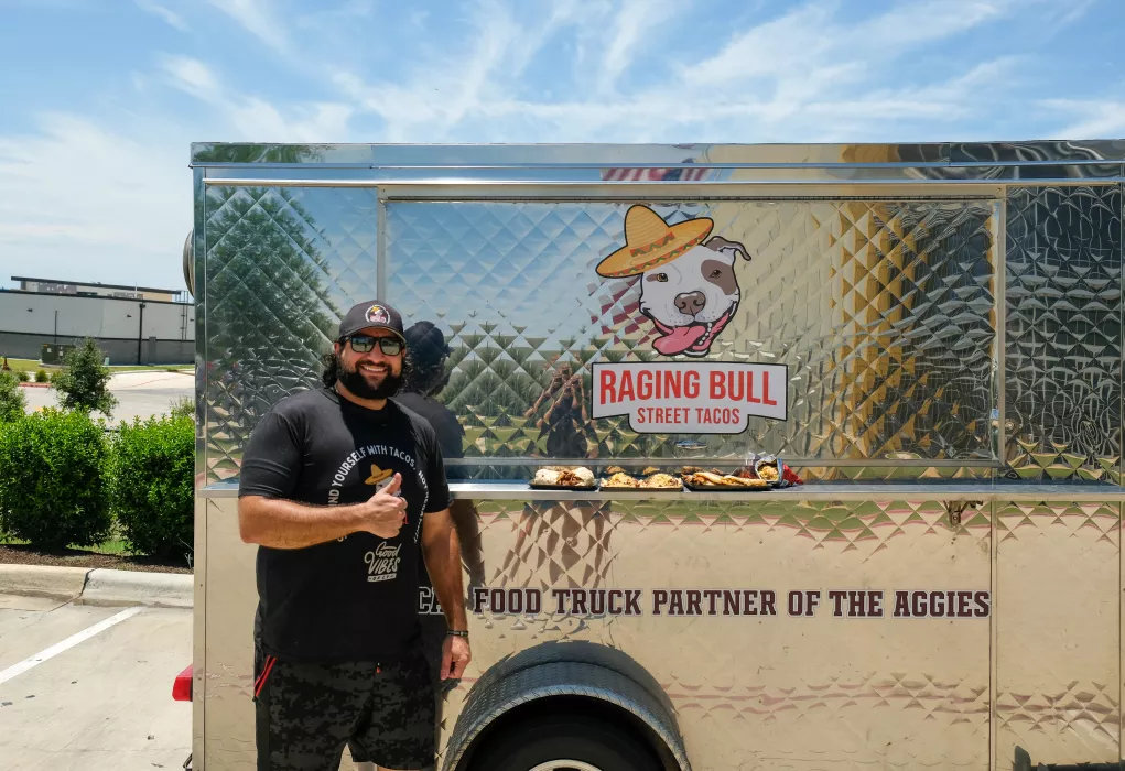 Ragging Bull Street Tacos Trailer