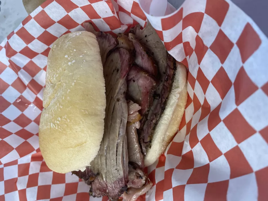 1/2 Lb Brisket Sandwich
