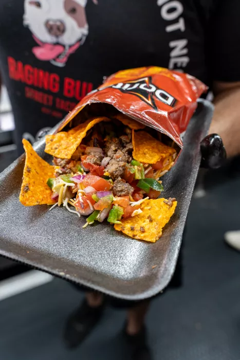 Raging Bull Street Tacos Waking Tacos!