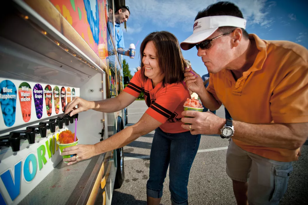 Flavor your own sno cones!