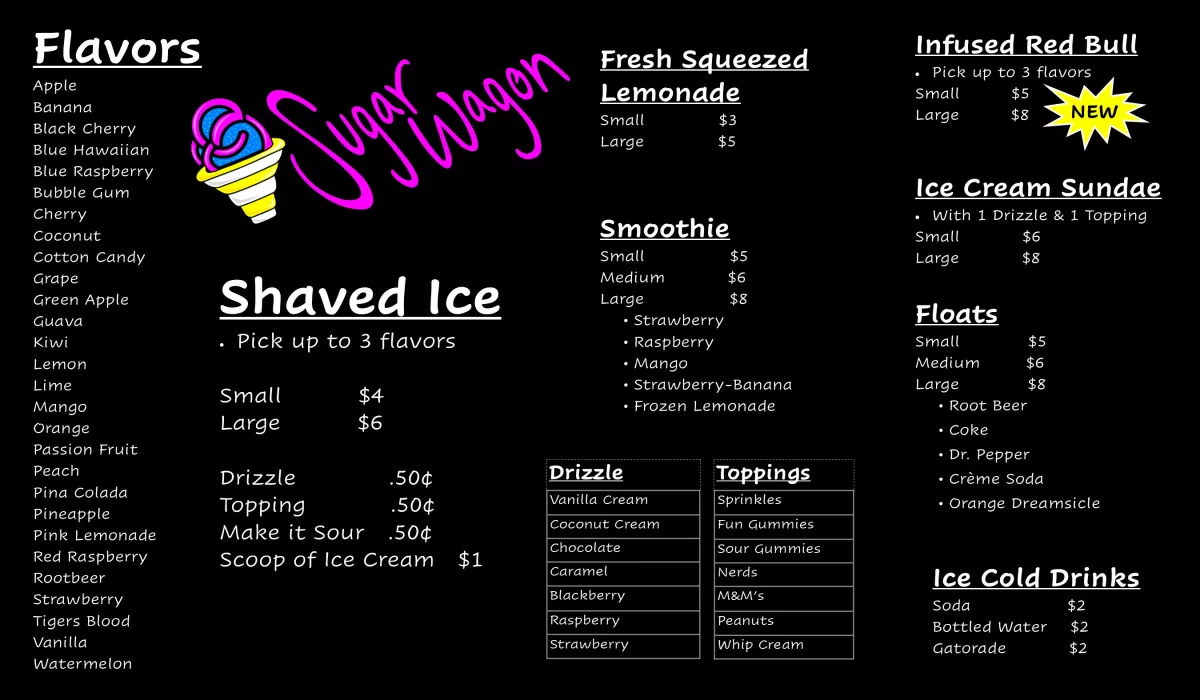 Summer Menu
