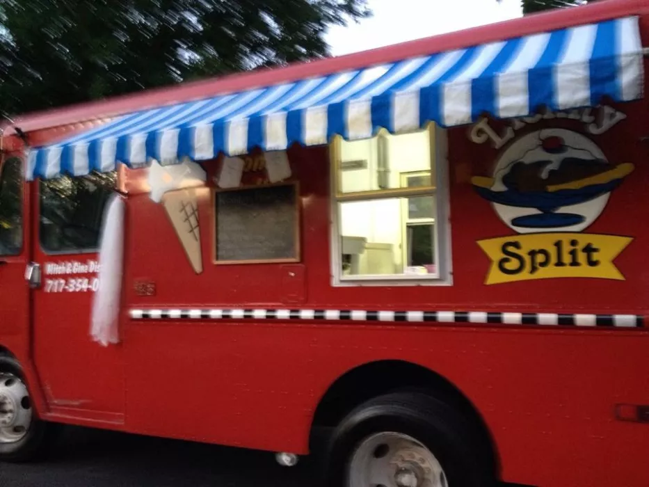 Our vintage 1976 truck used for smaller venues