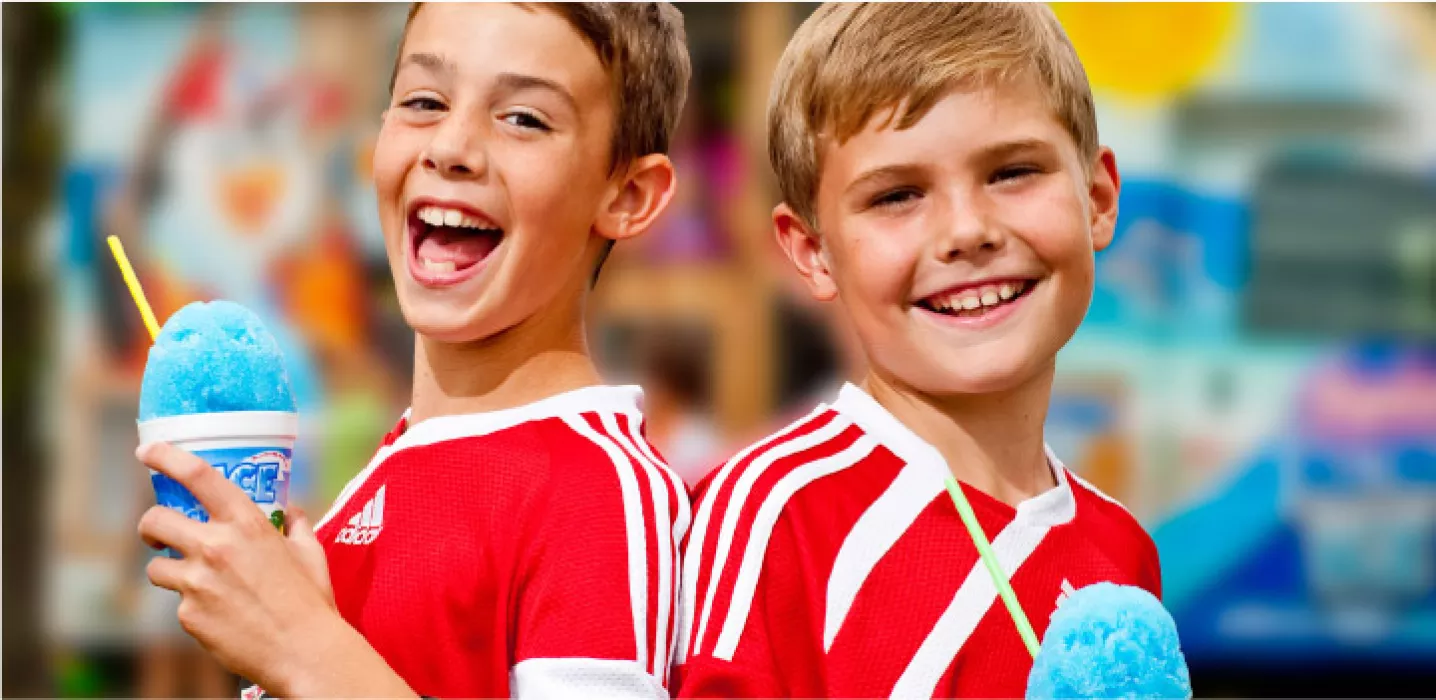 The players love it. The coaches love it. The parents love it. What’s not to love? It’s a great way to keep the crowd refreshed during the game and the perfect reward after. You can book Kona Ice for every game or just for tournaments and special events. It’s up to you!