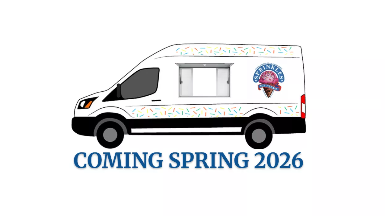 Sprinkles Ice cream RI mobile van coming soon!